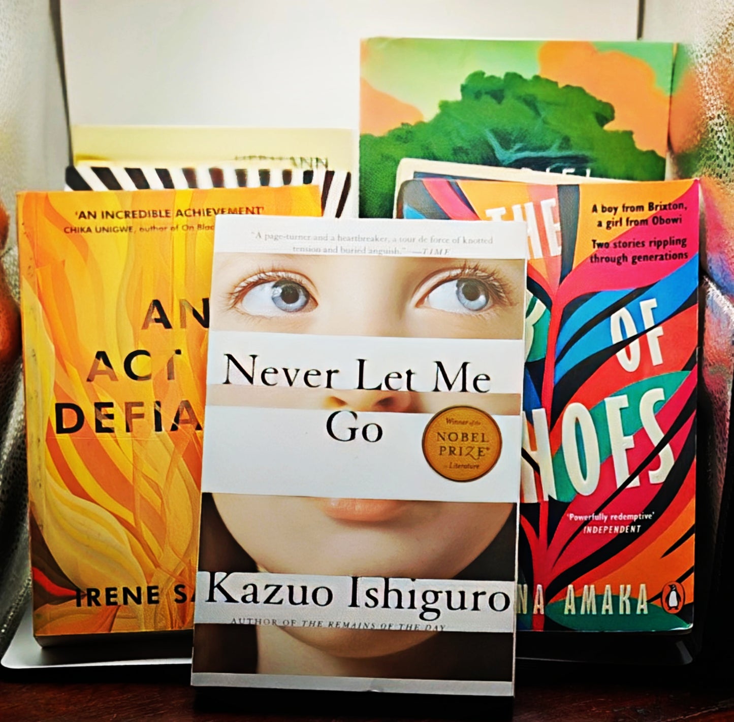 Curated literature in a subscription Box